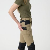 Helikon-Tex Women's OTP Outdoor Tactical Pants - Khaki / Black - XS - Regular