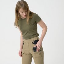 Helikon-Tex Women's OTP Outdoor Tactical Pants - Khaki / Black - S - Long