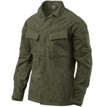 Helikon-Tex Raid Shirt - PolyCotton Stretch Ripstop - Desert Night Camo - L