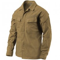 Helikon-Tex Raid Shirt - PolyCotton Stretch Ripstop - Coyote - 4XL