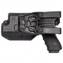 BLACKHAWK EPOCH Basketweave Level 3 Light Bearing Duty Holster S&W M&P .40 RH - Black