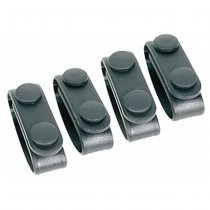 BLACKHAWK Molded Belt Keepers Plain - Black