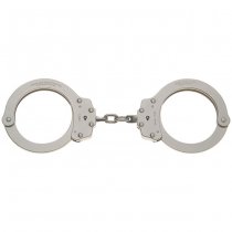 Peerless Model 702C Oversize Chain Link Handcuff - Nickel