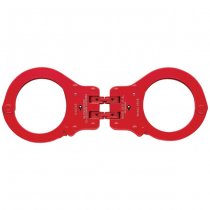 Peerless Model 850C Hinged Handcuff - Red