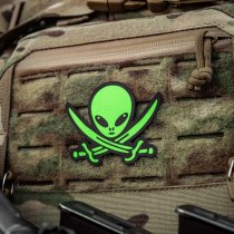 M-Tac UFO Operator Laser Cut Patch - Green