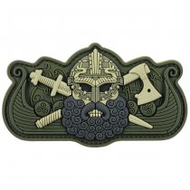 M-Tac Vikings Drakkar Rubber Patch - Olive