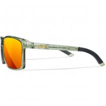 Wiley X WX Alfa Captivate Polarized Bronze Mirror - Green