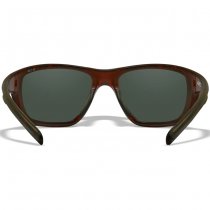 Wiley X WX Aspect Polarized Platinum Flash - Brown