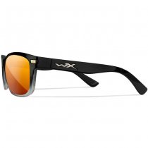 Wiley X WX Helix Captivate Polarized Bronze Mirror - Black