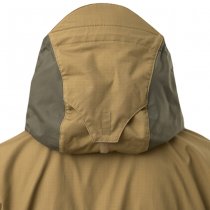 Helikon-Tex Tracer Anorak Jacket - Polycotton Stretch Ripstop - Coyote / Taiga Green - L