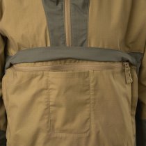 Helikon-Tex Tracer Anorak Jacket - Polycotton Stretch Ripstop - Coyote / Taiga Green - L