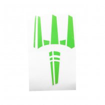 Pitchfork The Trident Sticker - Zombie Green