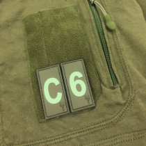 Pitchfork Number 4 Patch - Olive