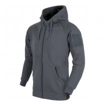 Helikon-Tex Urban Tactical Hoodie Lite FullZip - Grey 2XL