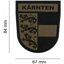 Clawgear Kaernten Shield Patch - RAL 7013