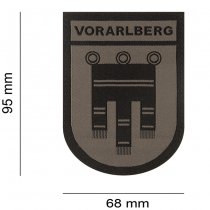 Clawgear Vorarlberg Shield Patch - RAL 7013