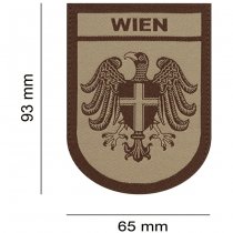 Clawgear Wien Shield Patch - Desert