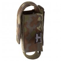 Invader Gear Single 40mm Grenade Pouch - Flecktarn