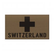 Pitchfork Switzerland IR Print Patch - Coyote