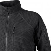 Helikon-Tex Alpha Tactical Grid Fleece Jacket - Black - L