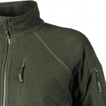 Helikon-Tex Alpha Tactical Grid Fleece Jacket - Olive - S