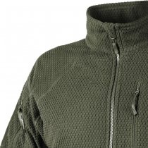 Helikon-Tex Alpha Tactical Grid Fleece Jacket - Olive - S