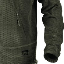 Helikon-Tex Alpha Tactical Grid Fleece Jacket - Olive - M