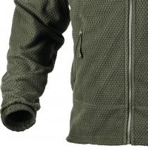 Helikon-Tex Alpha Tactical Grid Fleece Jacket - Olive - M