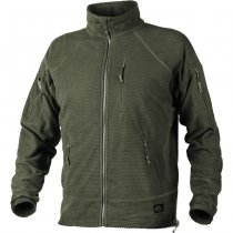 Helikon-Tex Alpha Tactical Grid Fleece Jacket - Olive - M