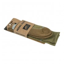 Helikon-Tex Merino Socks - Olive Green / Coyote - M