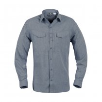 Helikon-Tex Defender Mk2 Gentleman Shirt - Melange Blue - XL