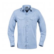 Helikon-Tex Defender Mk2 Gentleman Shirt - Melange Light-Blue - S