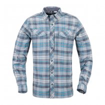 Helikon-Tex Defender Mk2 Pilgrim Shirt - Blue-Plaid - S