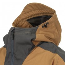 Helikon-Tex Woodsman Anorak Jacket - Black / Taiga Green - M