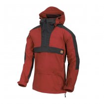 Helikon-Tex Woodsman Anorak Jacket - Crimson Sky / Ash Grey - M