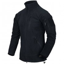 Helikon-Tex Alpha Tactical Grid Fleece Jacket - Navy Blue - S