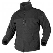 Helikon-Tex Classic Army Fleece Windblocker Jacket - Black - M