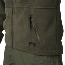 Helikon-Tex Polish Infantry Fleece Jacket - Black / PL Woodland - 3XL