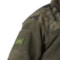 Helikon-Tex Polish Infantry Fleece Jacket - Olive Green / PL Woodland - L