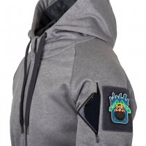 Helikon-Tex Urban Tactical Hoodie FullZip - Melange Black-Grey - S