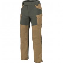 Helikon-Tex Hybrid Outback Pants Duracanvas - Coyote / Taiga Green - M - Long