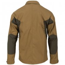 Helikon-Tex Woodsman Shirt - Coyote / Taiga Green A - XS