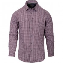 Helikon-Tex Covert Concealed Carry Shirt - Foggy Grey Plaid - S