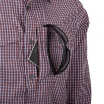 Helikon-Tex Covert Concealed Carry Shirt - Foggy Grey Plaid - M