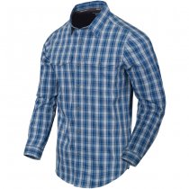 Helikon-Tex Covert Concealed Carry Shirt - Ozark Blue Plaid - 2XL