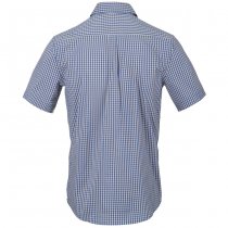 Helikon-Tex Covert Concealed Carry Short Sleeve Shirt - Royal Blue Checkered - M