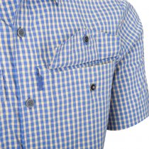 Helikon-Tex Covert Concealed Carry Short Sleeve Shirt - Dirt Red Checkered - M