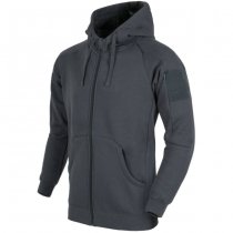 Helikon-Tex Urban Tactical Hoodie Lite FullZip - Grey - 3XL