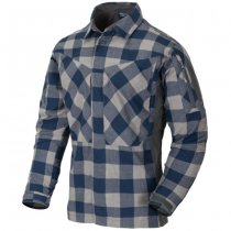 Helikon-Tex MBDU Flannel Shirt - Slate Blue Checkered