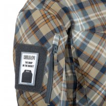 Helikon-Tex MBDU Flannel Shirt - Slate Blue Checkered - S